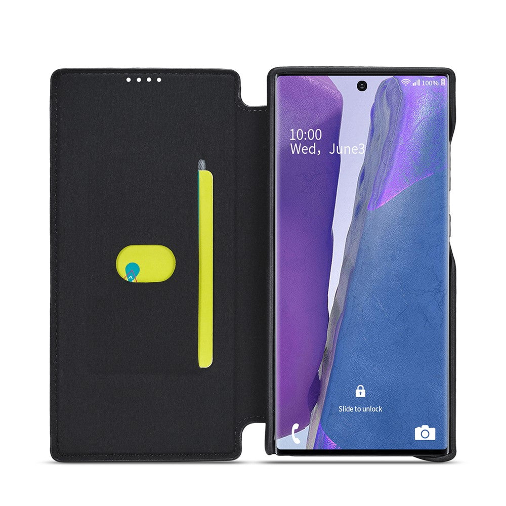 LC.IMEEKE Retro stil læder kortholder cover til Samsung Galaxy Note20 Ultra/Note20 Ultra 5G