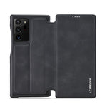 LC.IMEEKE Retro stil læder kortholder cover til Samsung Galaxy Note20 Ultra/Note20 Ultra 5G
