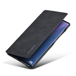 LC.IMEEKE Retro stil læder kortholder cover til Samsung Galaxy Note20 Ultra/Note20 Ultra 5G