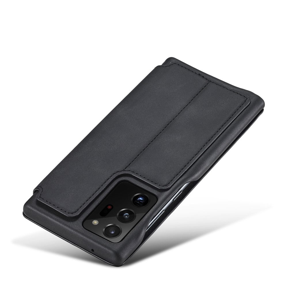 LC.IMEEKE Retro stil læder kortholder cover til Samsung Galaxy Note20 Ultra/Note20 Ultra 5G
