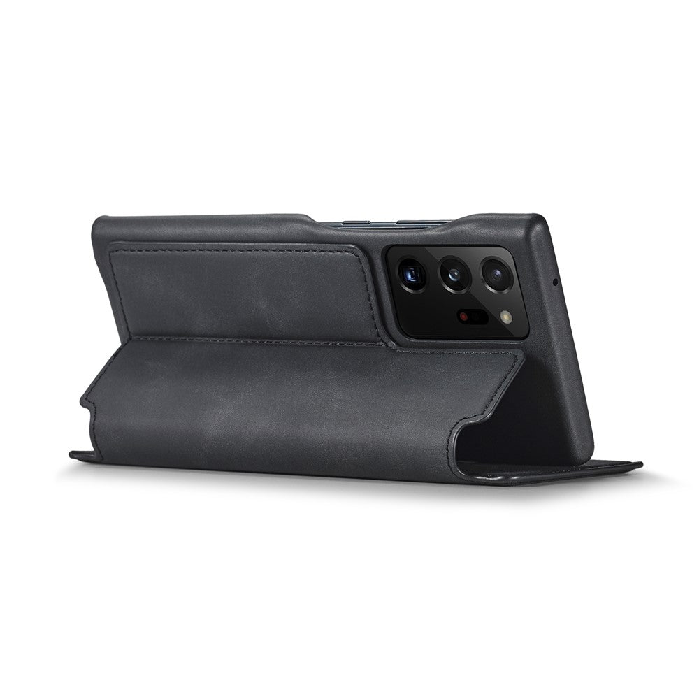 LC.IMEEKE Retro stil læder kortholder cover til Samsung Galaxy Note20 Ultra/Note20 Ultra 5G