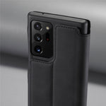 LC.IMEEKE Retro stil læder kortholder cover til Samsung Galaxy Note20 Ultra/Note20 Ultra 5G