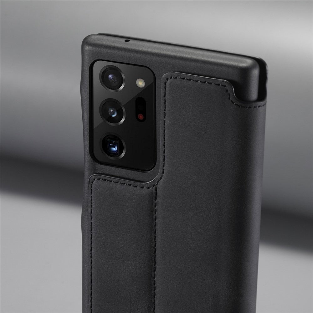 LC.IMEEKE Retro stil læder kortholder cover til Samsung Galaxy Note20 Ultra/Note20 Ultra 5G
