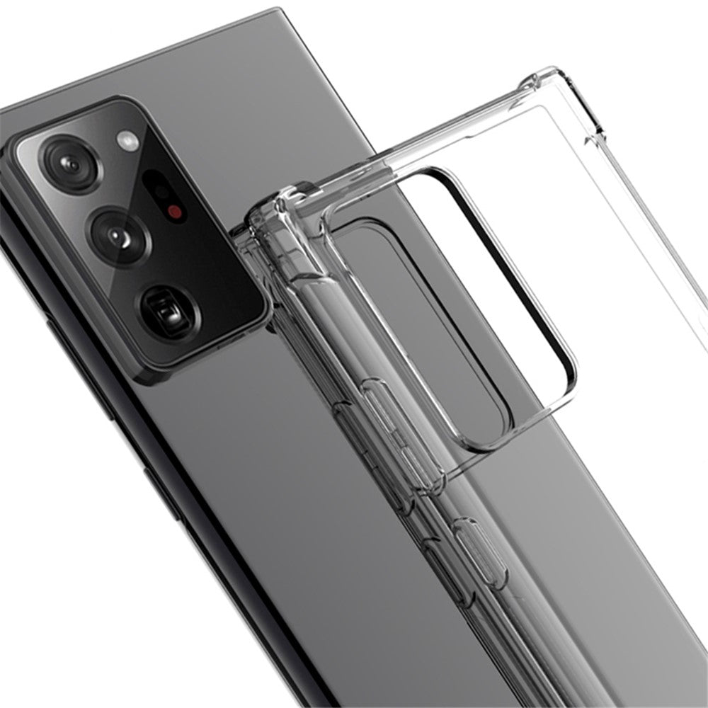 IMAK Silky Anti-drop TPU Soft Cover + Screen Protector Film for Samsung Galaxy Note20 Ultra/Note20 Ultra 5G