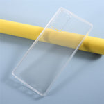 Hybrid PET + TPU + akryl fulddækkende gennemsigtigt cover til Samsung Galaxy Note20 4G/5G