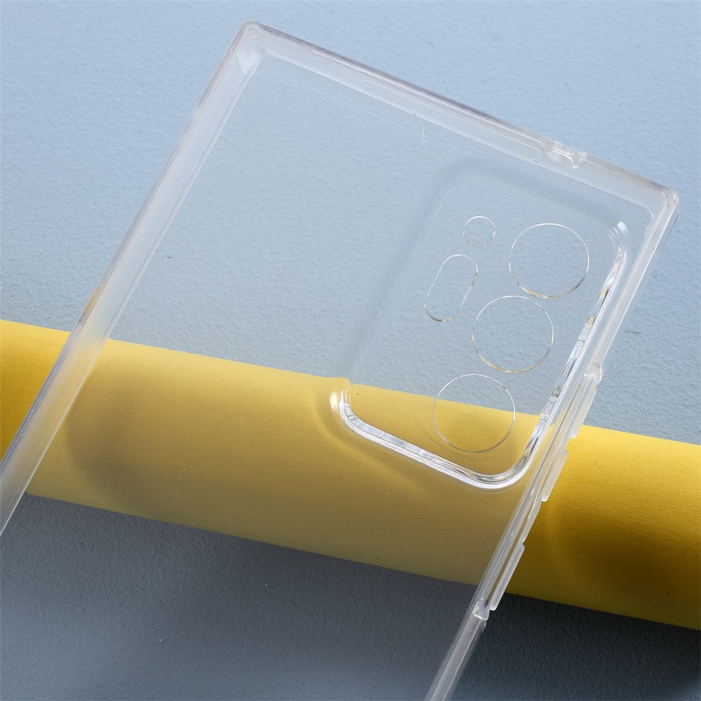 PET + TPU + Acrylic Clear Full Coverage Cover for Samsung Galaxy Note20 Ultra/Note20 Ultra 5G