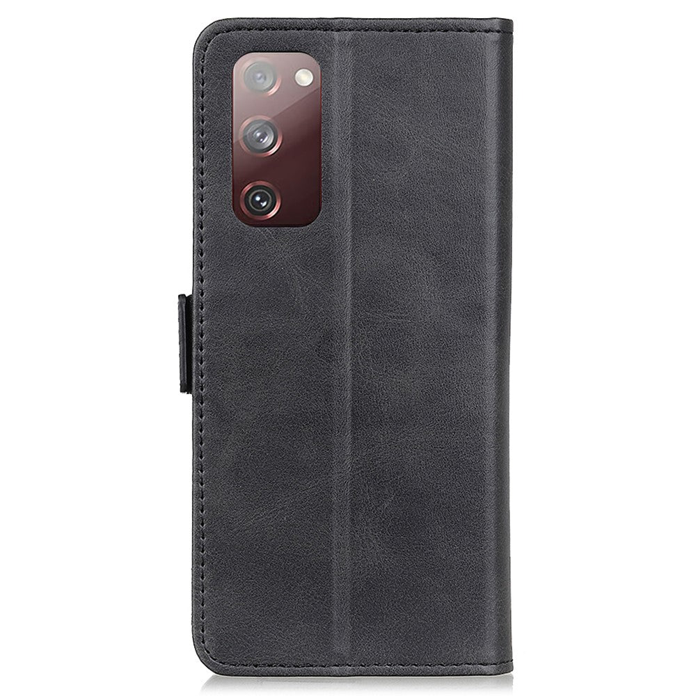 Anti-scratch Shockproof Magnetic Clasp Leather Phone Case Shell for Samsung Galaxy S20 FE 4G/5G/S20 Lite/S20 FE 2022