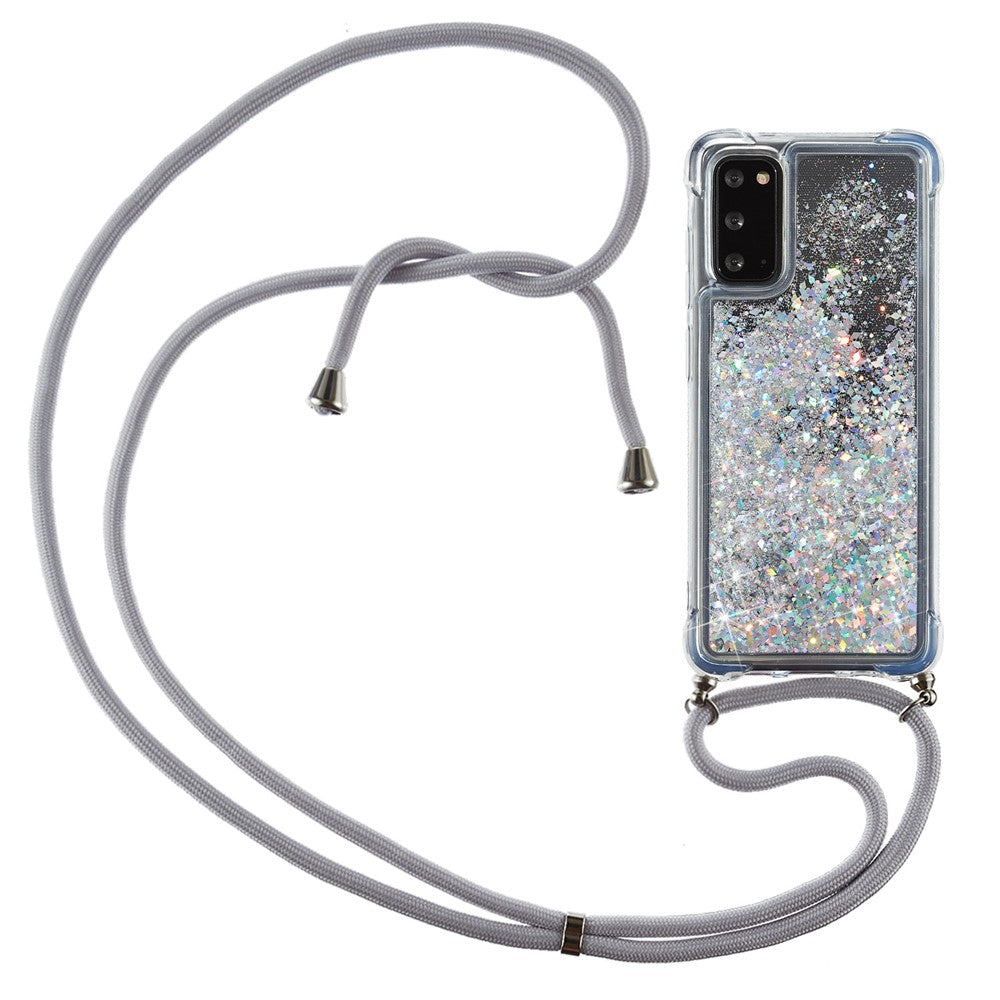 Glitter Powder Quicksand TPU Back Case for Samsung Galaxy S20 4G/S20 5G