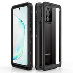 REDPEPPER for Samsung Galaxy Note20 4G/5G IP68 Waterproof Phone Case [Support Fingerprint Unlock ] [Clear Back]