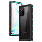 REDPEPPER for Samsung Galaxy Note20 4G/5G IP68 Waterproof Phone Case [Support Fingerprint Unlock ] [Clear Back]