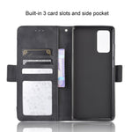 Protector Wallet Leather Stand Case for Samsung Galaxy S20 FE 4G/5G/S20 Lite/S20 FE 2022/S20 Lite Anti-Scratch Surface Leather Shell