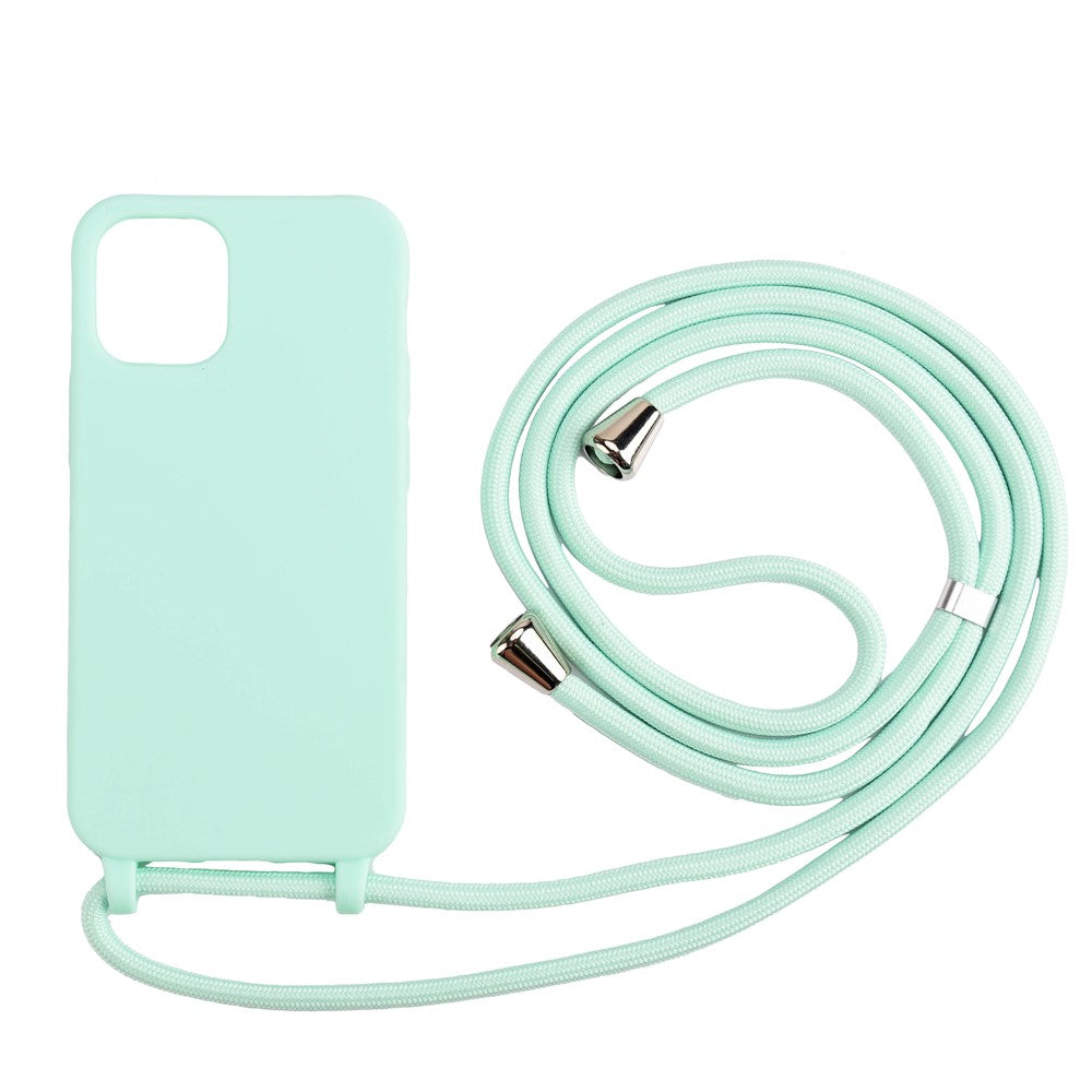 Mjukt TPU-skal med multifunktionsrem för iPhone 12/12 Pro-fodral