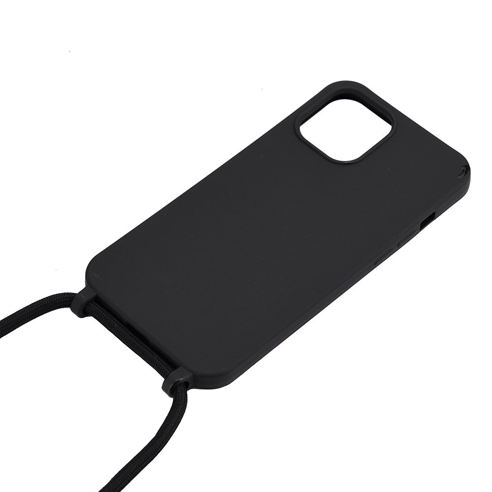 Soft TPU Case with Multi-function Lanyard for iPhone 12 Pro Max Phone Cover