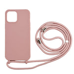 Soft TPU Case with Multi-function Lanyard for iPhone 12 Pro Max Phone Cover