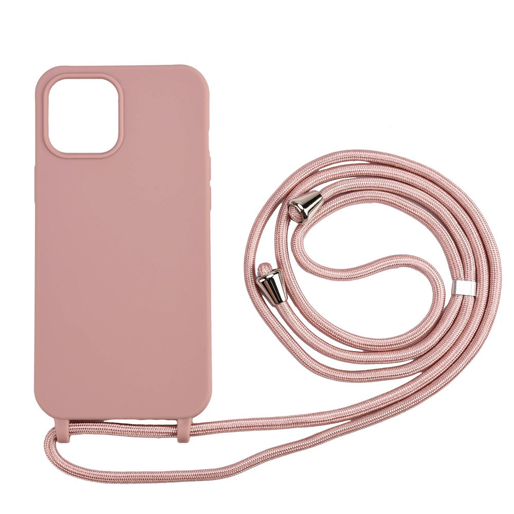 Soft TPU Case with Multi-function Lanyard for iPhone 12 Pro Max Phone Cover