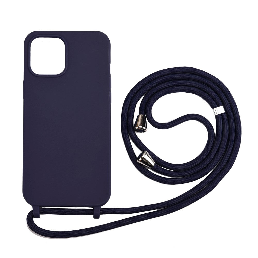 Soft TPU Case with Multi-function Lanyard for iPhone 12 Pro Max Phone Cover