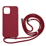 Soft TPU Case with Multi-function Lanyard for iPhone 12 Pro Max Phone Cover
