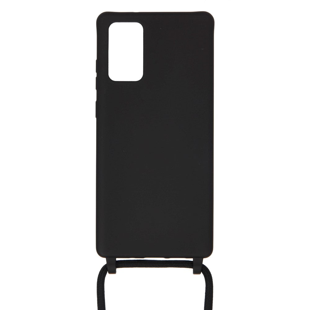 Blødt beskyttende TPU-cover med strop til Samsung Galaxy Note20 4G/5G telefoncover