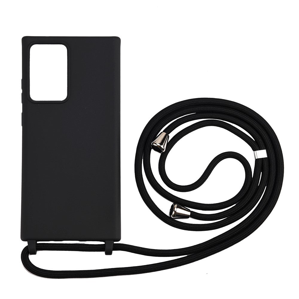 Soft TPU Case with Lanyard for Samsung Galaxy Note20 Ultra /Note20 Ultra 5G Shell