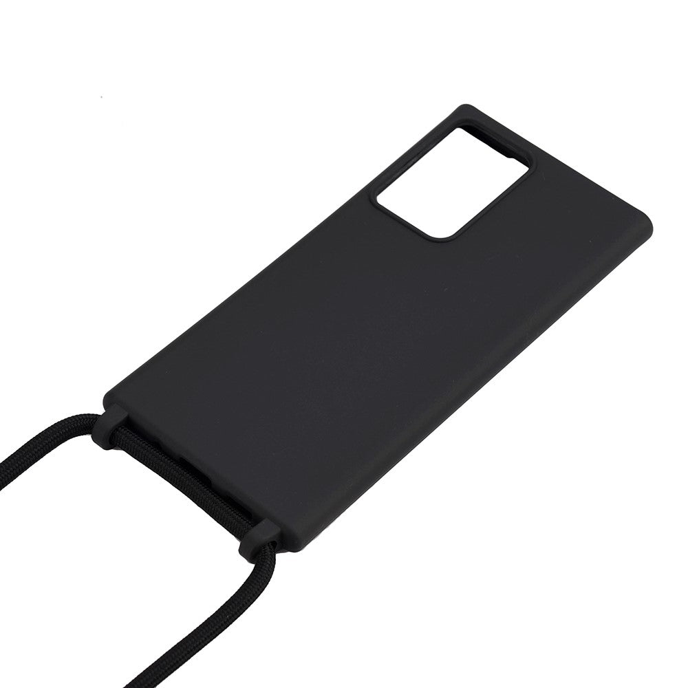 Mjukt TPU-skal med snodd för Samsung Galaxy Note20 Ultra / Note20 Ultra 5G-skal