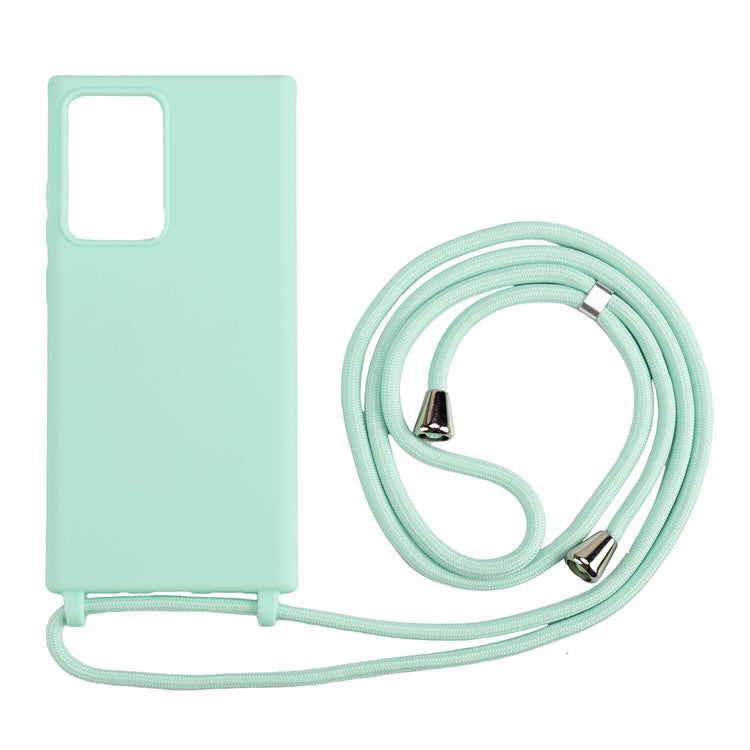 Mjukt TPU-skal med snodd för Samsung Galaxy Note20 Ultra / Note20 Ultra 5G-skal