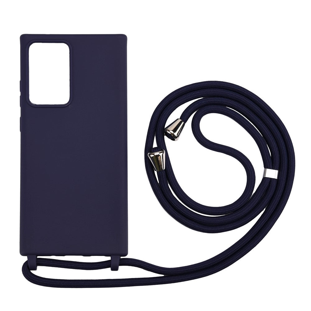 Mjukt TPU-skal med snodd för Samsung Galaxy Note20 Ultra / Note20 Ultra 5G-skal