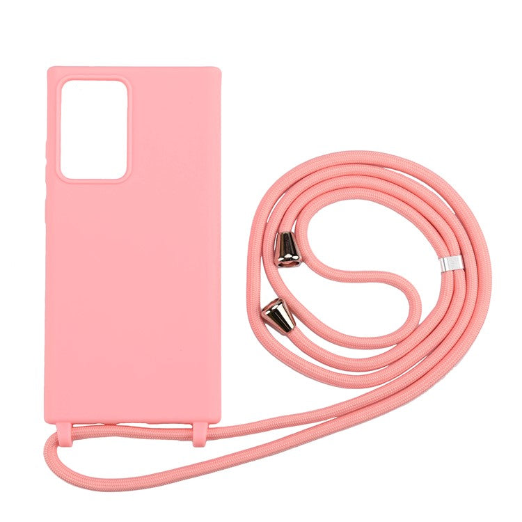 Mjukt TPU-skal med snodd för Samsung Galaxy Note20 Ultra / Note20 Ultra 5G-skal