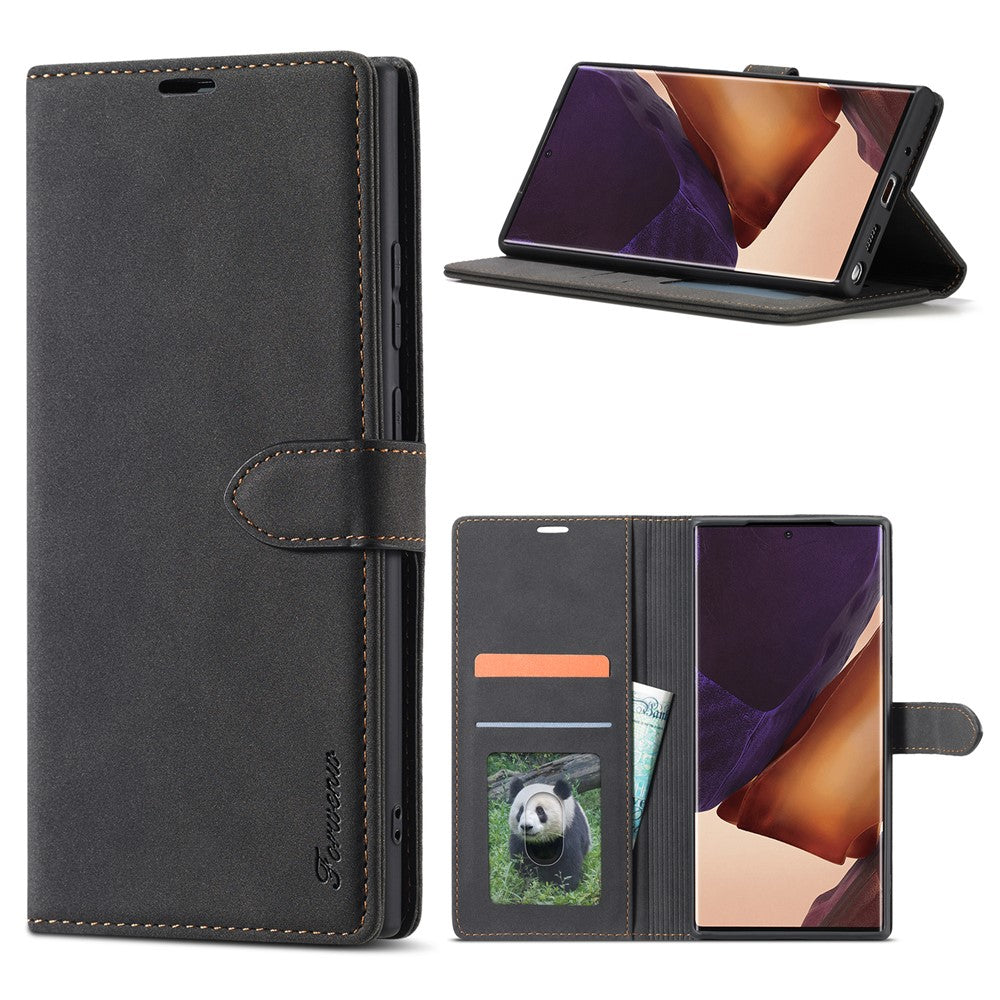 FORWENW F1 Series læderpung med standercover til Samsung Galaxy Note20 4G/5G