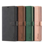 FORWENW F1 Series læderpung med standercover til Samsung Galaxy Note20 4G/5G