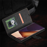 FORWENW F1 Series læderpung med standercover til Samsung Galaxy Note20 4G/5G