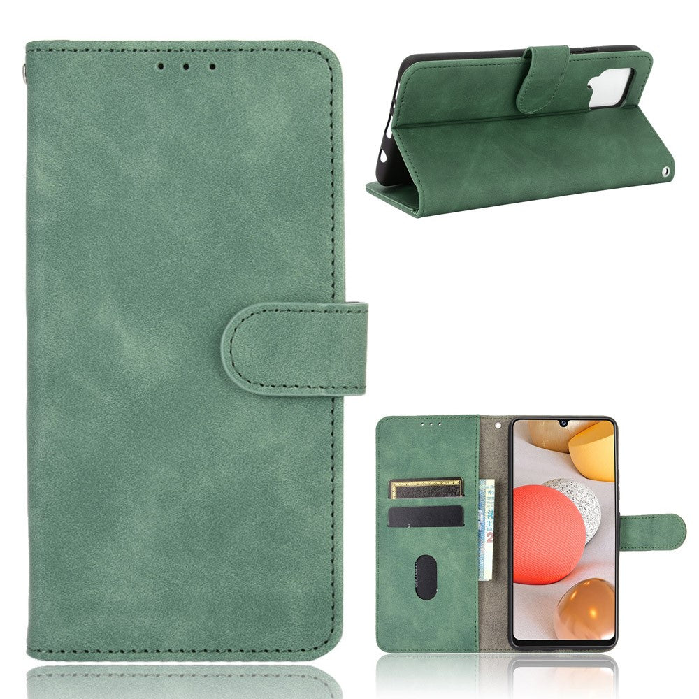 Skin-touch Leather Case for Samsung Galaxy A42 5G