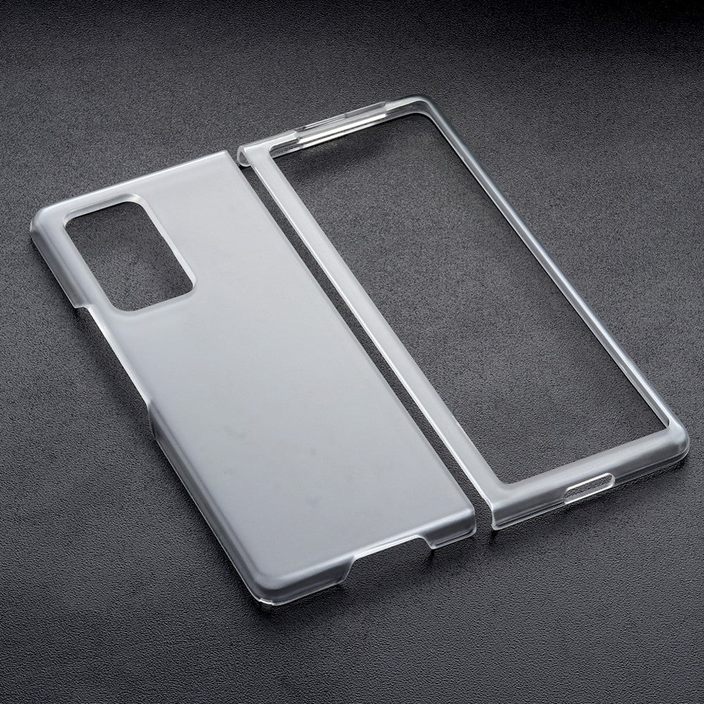 Matte Transparent PC Shell for Samsung Galaxy Z Fold2 5G