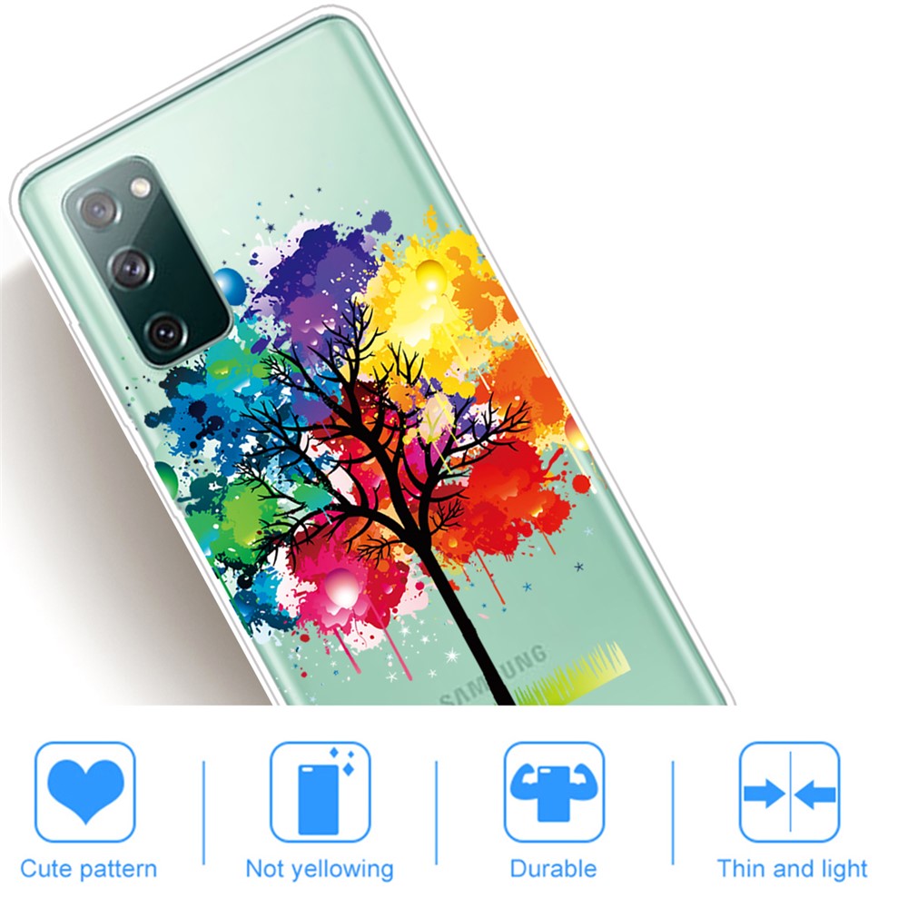 For Samsung Galaxy S20 FE 4G/5G/S20 Lite/S20 FE 2022 Phone Case Pattern Printed IMD TPU Phone Protector
