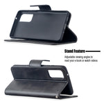 PU Leather Wallet Stand Phone Case for Samsung Galaxy S20 FE 4G/FE 5G/S20 Lite/S20 FE 2022