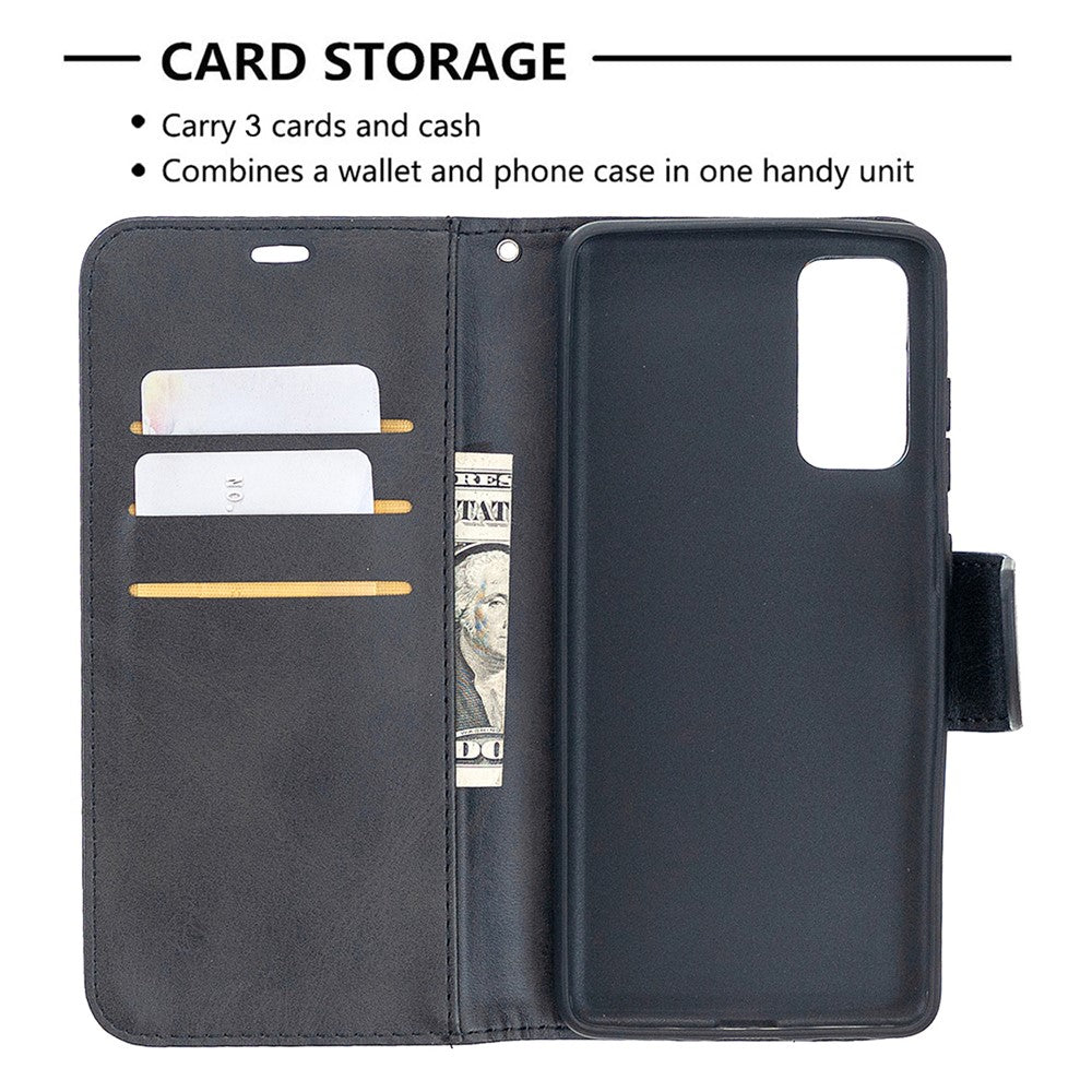 PU Leather Wallet Stand Phone Case for Samsung Galaxy S20 FE 4G/FE 5G/S20 Lite/S20 FE 2022