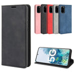 Silky Touch Leather Shell Case for Samsung Galaxy S20 FE 4G / FE 5G / S20 Lite / S20 FE 2022