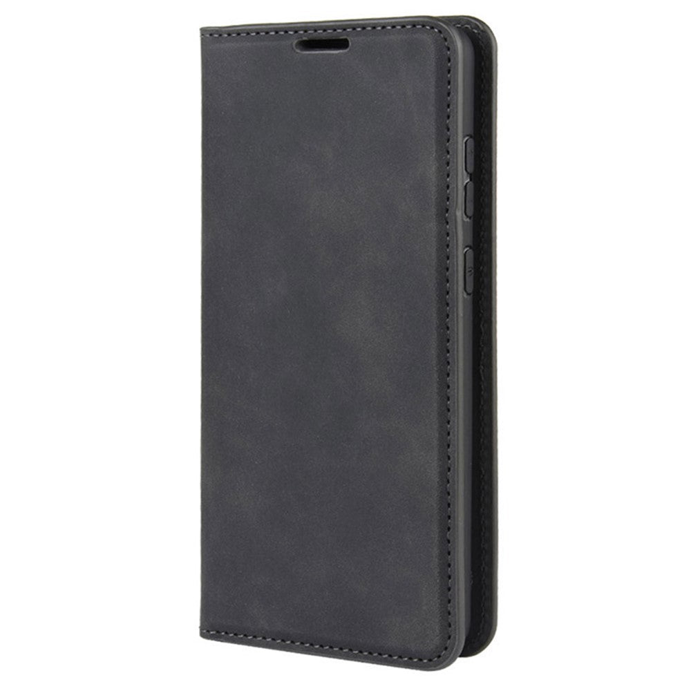 Silky Touch Leather Shell Case for Samsung Galaxy S20 FE 4G / FE 5G / S20 Lite / S20 FE 2022