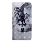 Light Spot Decor Pattern Printing Wallet Stand Leather Cover Case for Samsung Galaxy S20 FE 4G/FE 5G/S20 Lite/S20 FE 2022