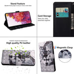 Light Spot Decor Pattern Printing Wallet Stand Leather Cover Case for Samsung Galaxy S20 FE 4G/FE 5G/S20 Lite/S20 FE 2022
