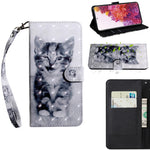 Light Spot Decor Pattern Printing Wallet Stand Leather Cover Case for Samsung Galaxy S20 FE 4G/FE 5G/S20 Lite/S20 FE 2022