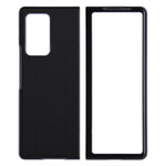 Blødt silikonecover med nylontekstur til Samsung Galaxy Z Fold2 5G