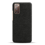 Cloth Texture Plastic Back Case for Samsung Galaxy S20 FE 4G/FE 5G/S20 Lite/S20 FE 2022