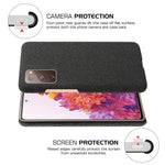 Cloth Texture Plastic Back Case for Samsung Galaxy S20 FE 4G/FE 5G/S20 Lite/S20 FE 2022