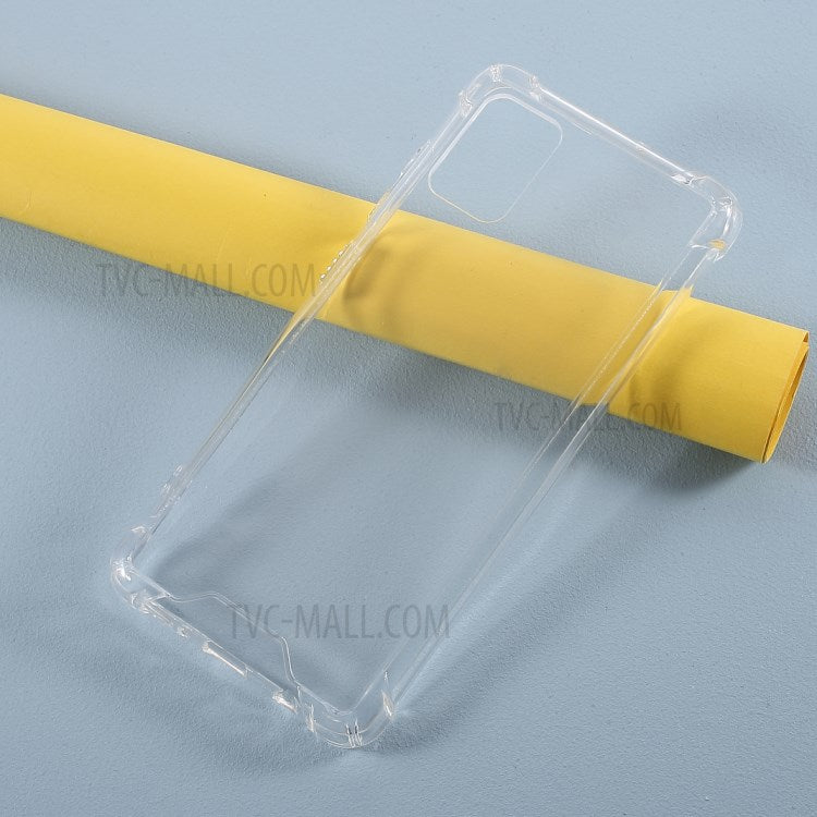 Drop-proof Glossy Acrylic + TPU Hybrid Case Shell for Samsung Galaxy A51 4G SM-A515