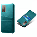 for Samsung Galaxy S20 FE 4G / FE 5G / S20 Lite / S20 FE 2022 PU Leather + Plastic Shell with Card Holder Slots
