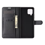 Litchi Texture Wallet Stand Leather Shell Protective Cover for Samsung Galaxy A42 5G