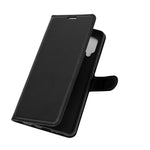 Litchi Texture Wallet Stand Leather Shell Protective Cover for Samsung Galaxy A42 5G