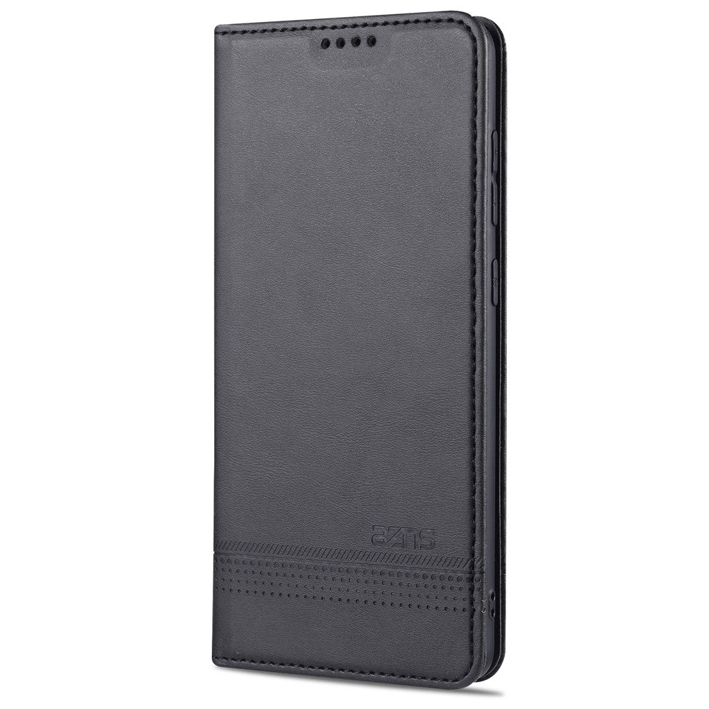 AZNS Auto-absorbed Leather Wallet Case for Samsung Galaxy S20 FE 4G/FE 5G/S20 Lite/S20 FE 2022