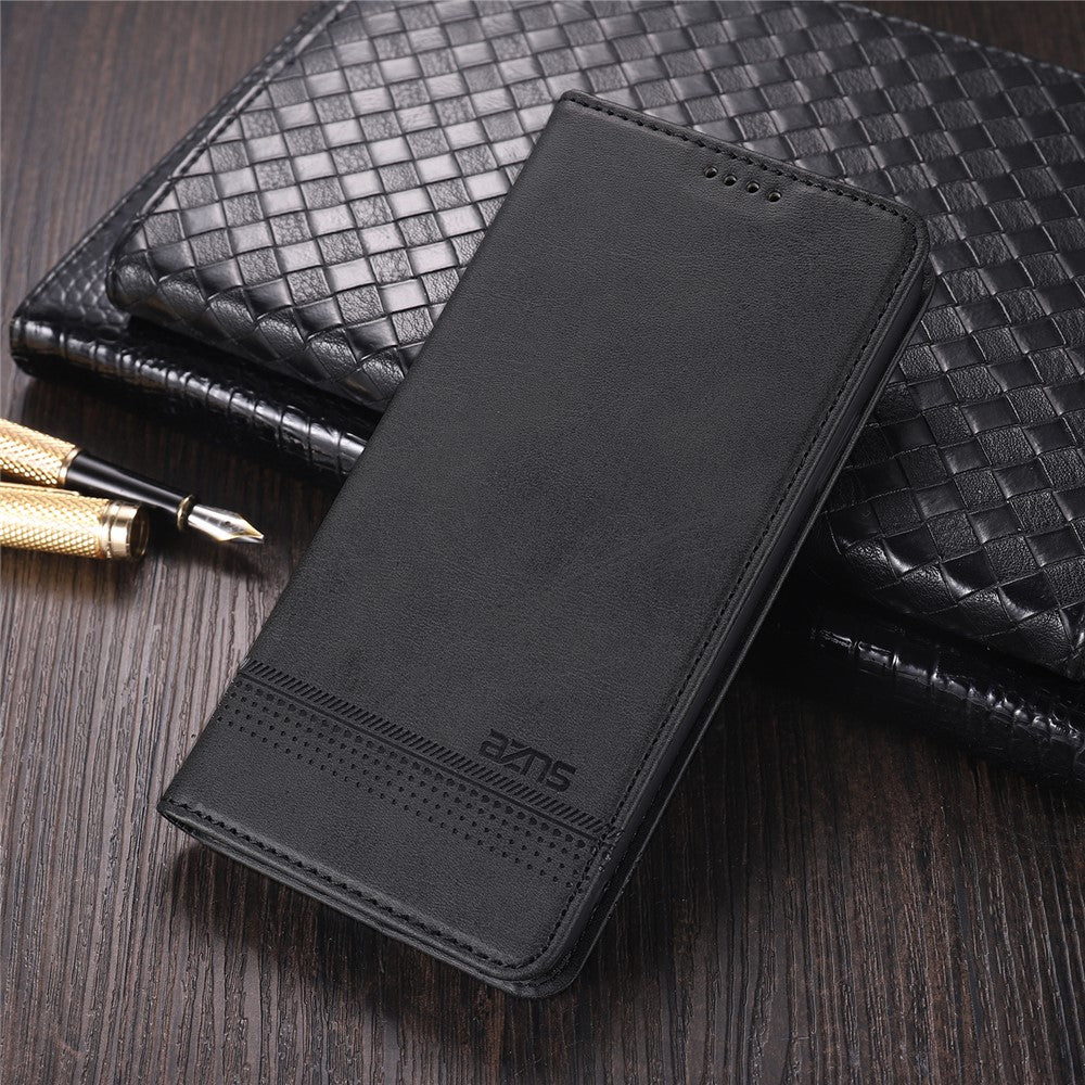 AZNS Auto-absorbed Leather Wallet Case for Samsung Galaxy S20 FE 4G/FE 5G/S20 Lite/S20 FE 2022