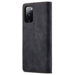 CASEME 013 Series Phone Cover for Samsung Galaxy S20 FE 4G/FE 5G/S20 Lite/S20 FE 2022 Auto-absorbed Leather Stand Wallet Case